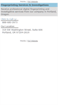 Mobile Screenshot of fingerprintingservices.net